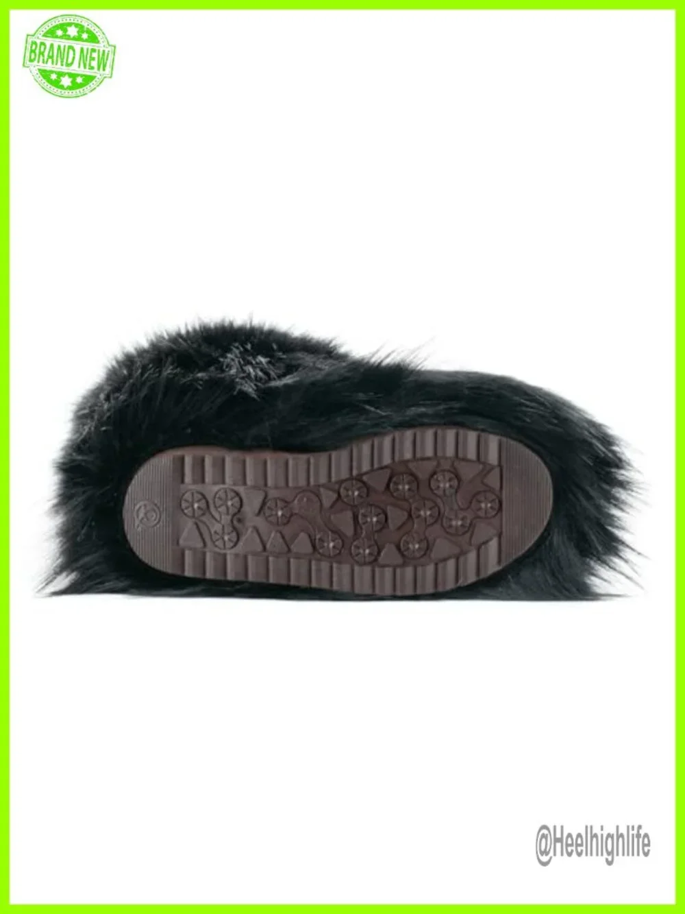 Women's Faux Fur Boots - Knee-High - Insulated - Slip Resistant - Size 11